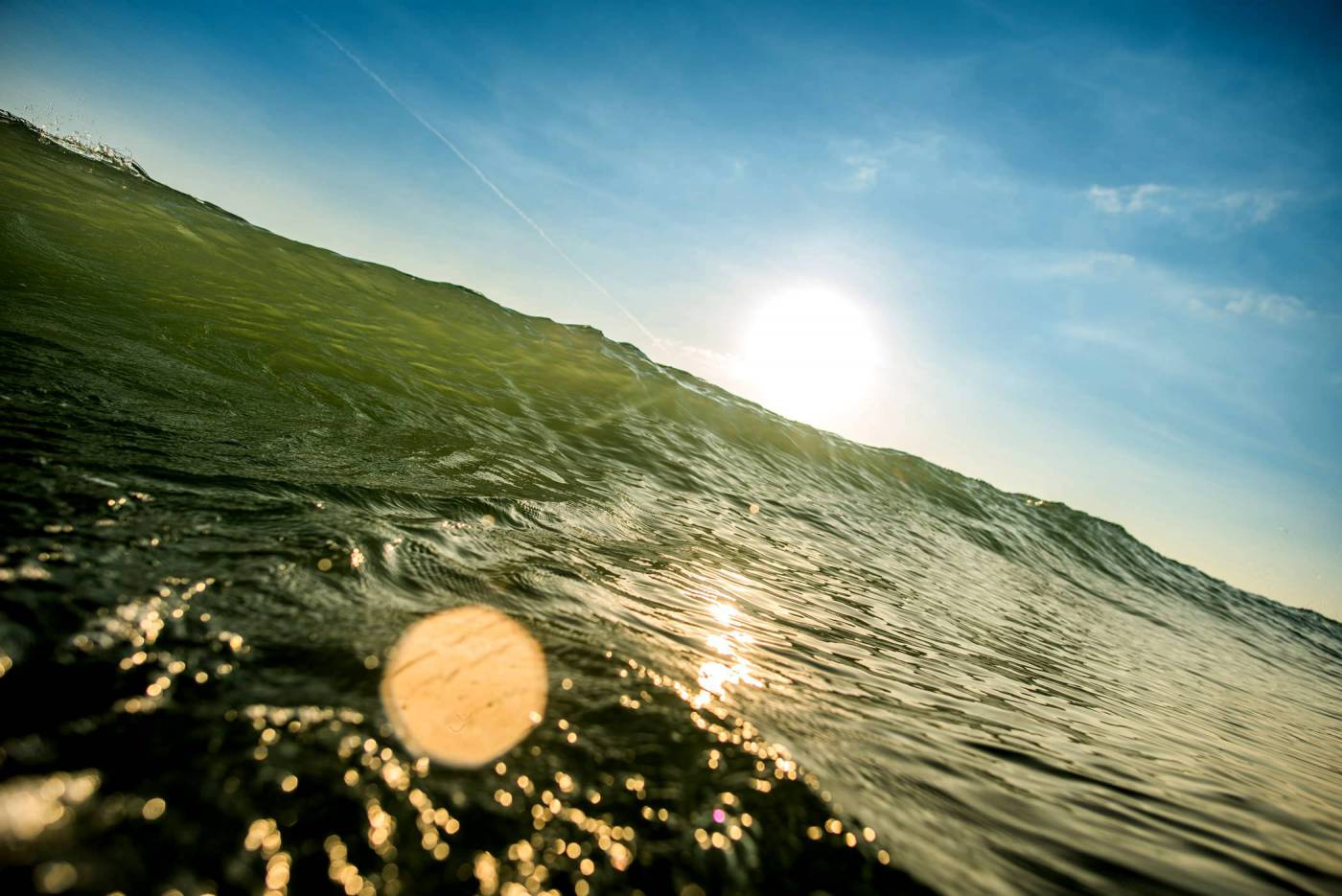 High Waves: Majestic Ocean Surfing Scene picture