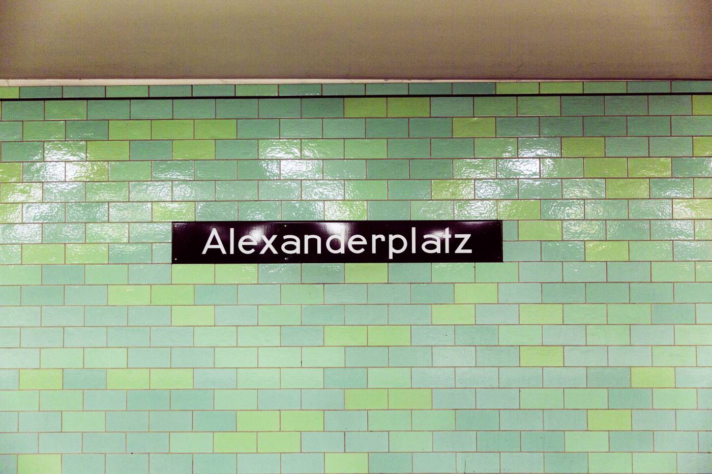 alexanderplatz underground/ picture