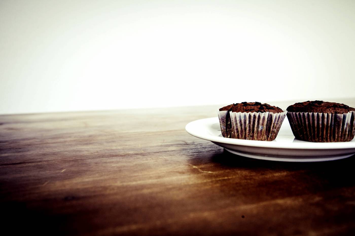 chocolate brownie muffin/ picture