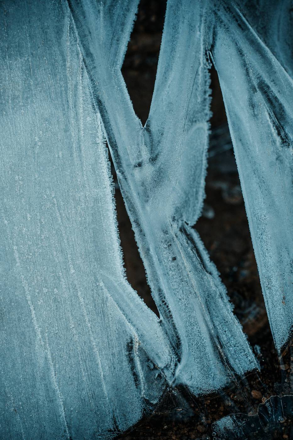 cold frozen ice crystal/ picture