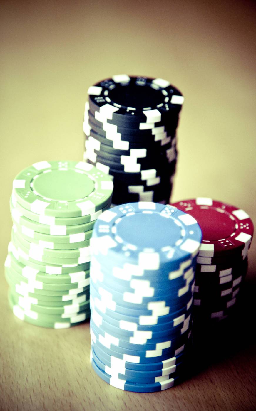 gambling poker jetons/ picture