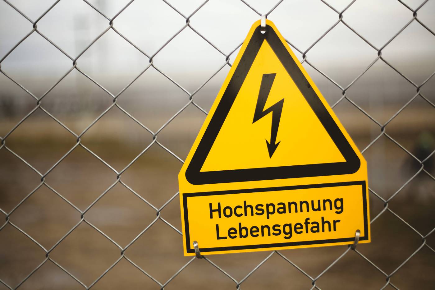 high voltage attention/ picture