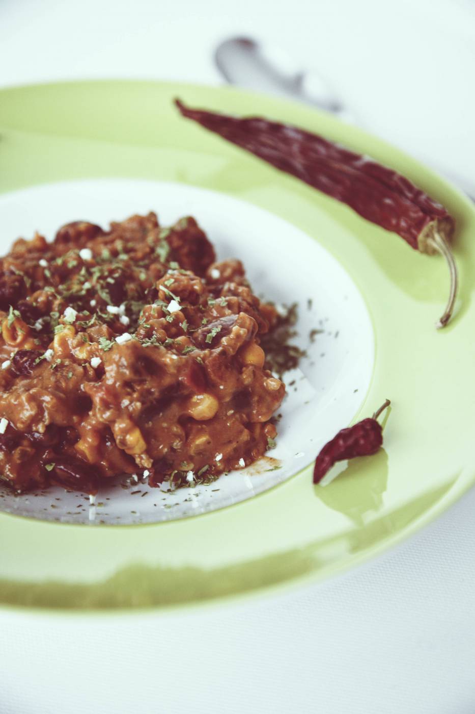 hot spicy chilli con carne/ picture