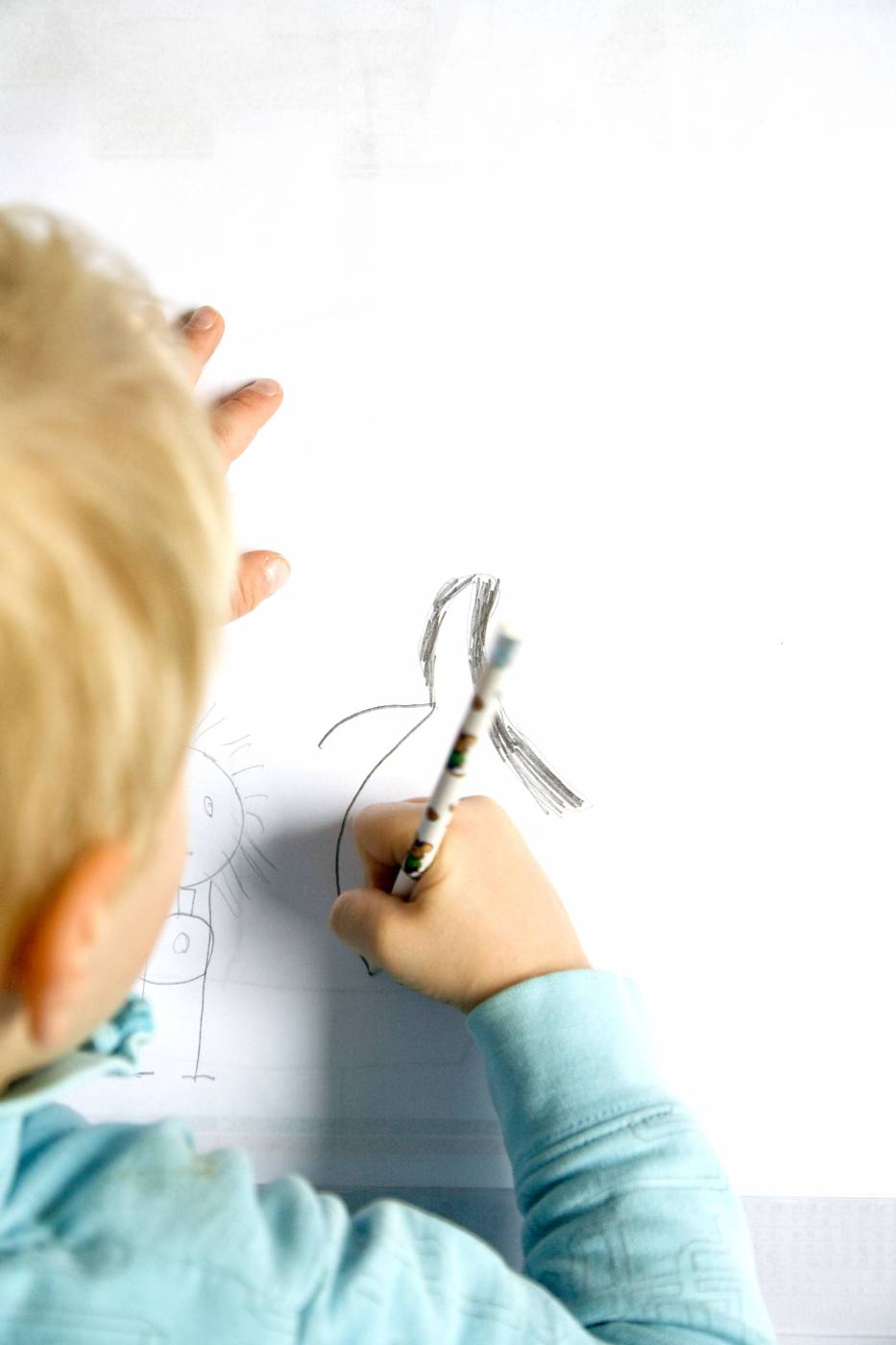painting kid nursery school pencil/ picture