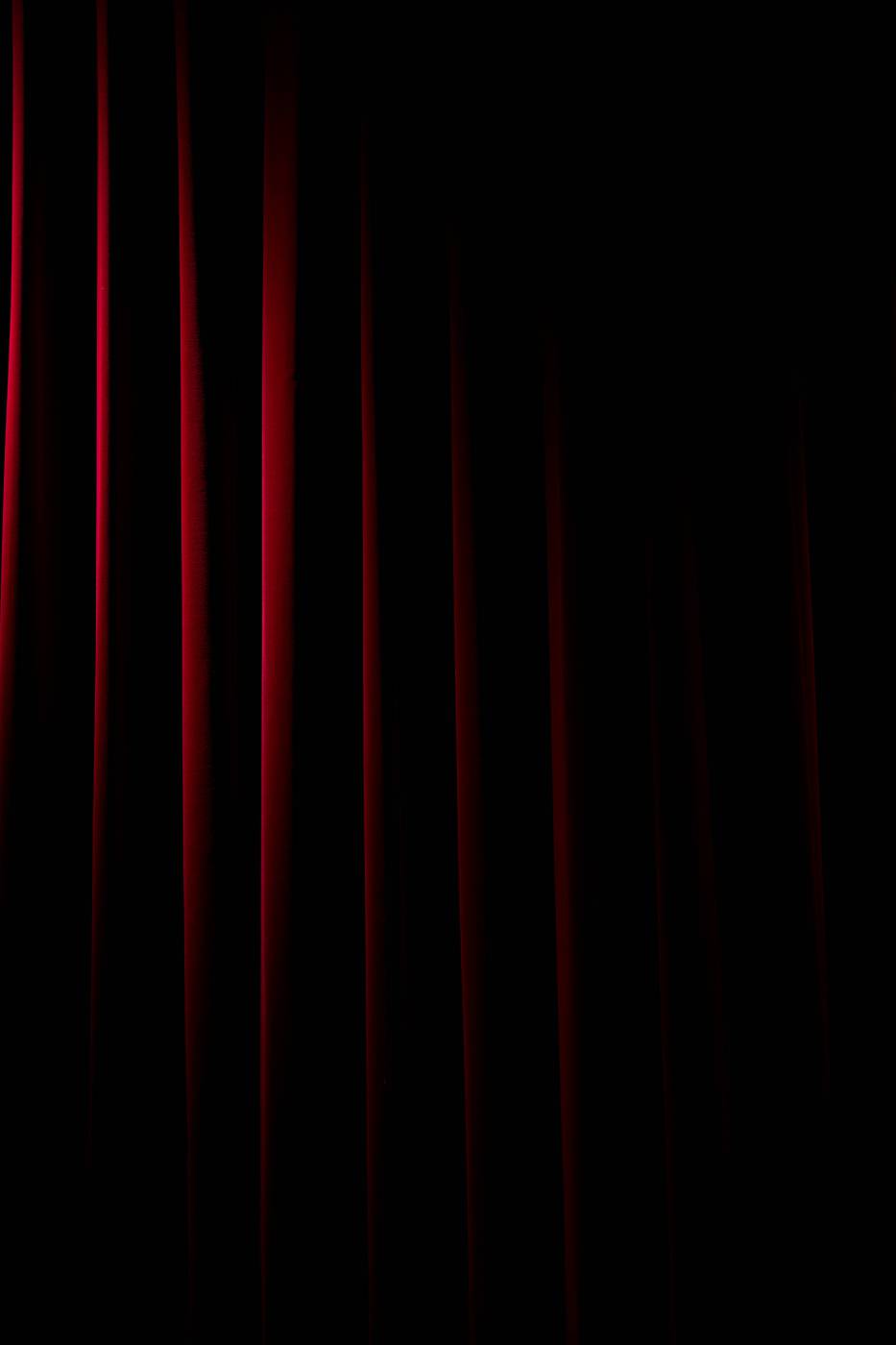 stage theatre red curtain/ picture