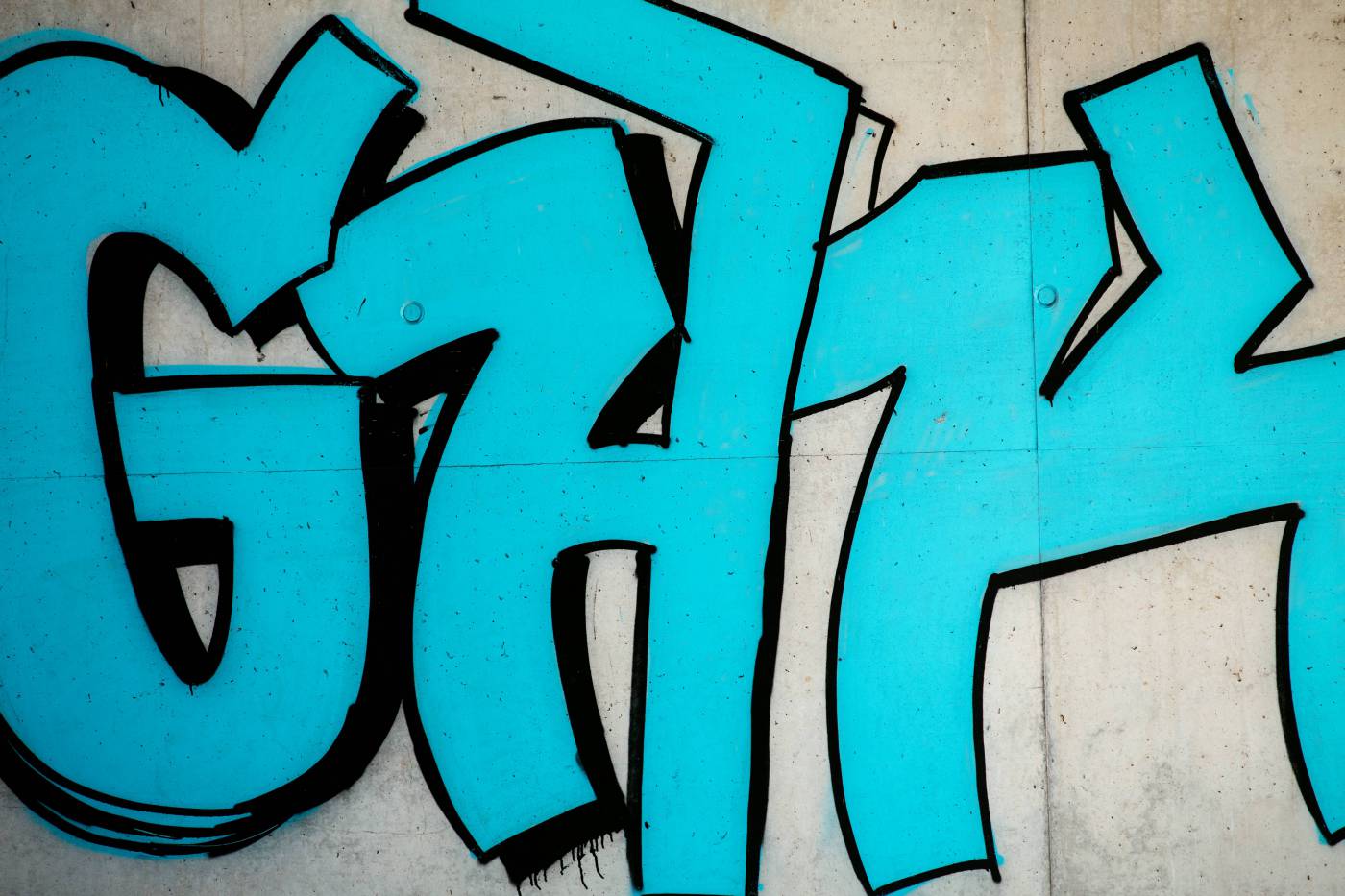 urban street art graffiti type/ picture