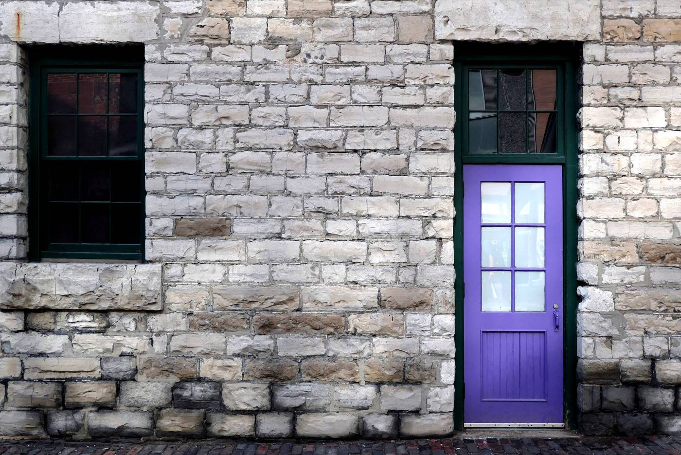 Brick Building Door  picture