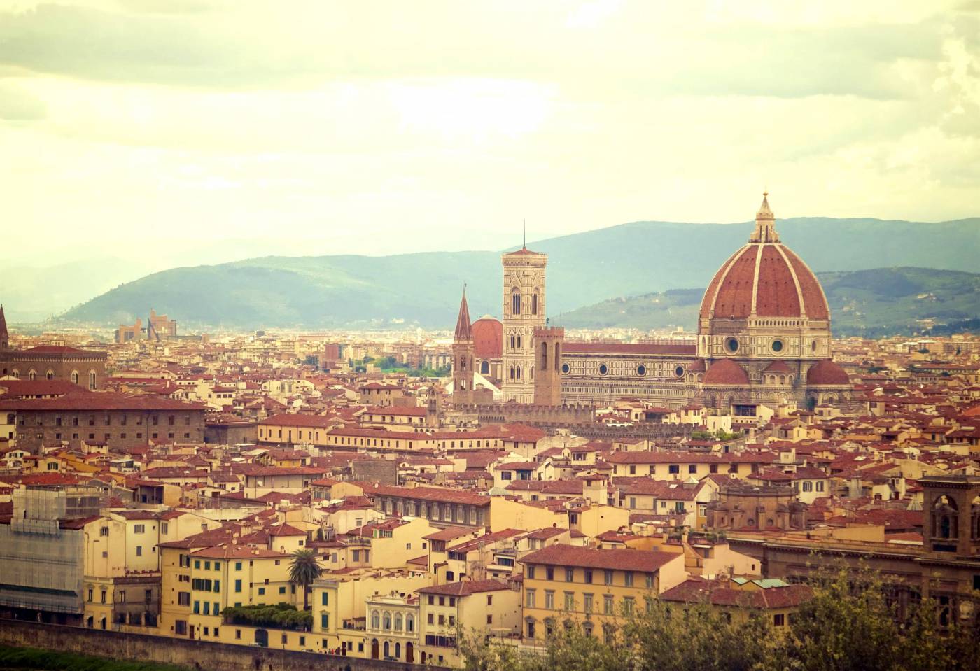 Florence Skyline: Breathtaking Aerial View of the Historic City picture