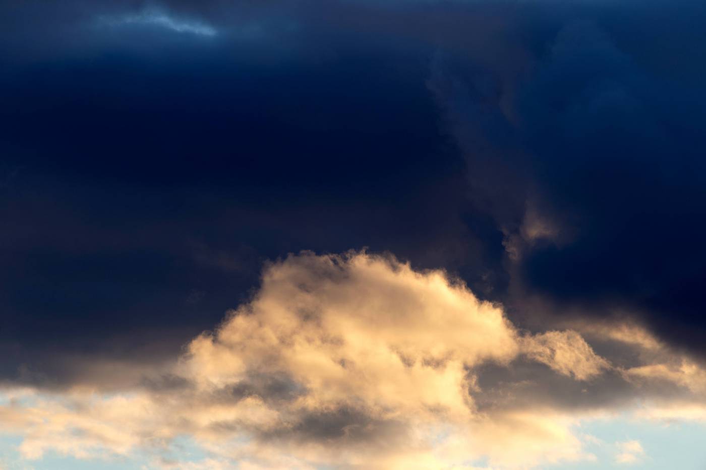 Moody Clouds Over Dramatic Landscape - Captivating Nature Photography picture