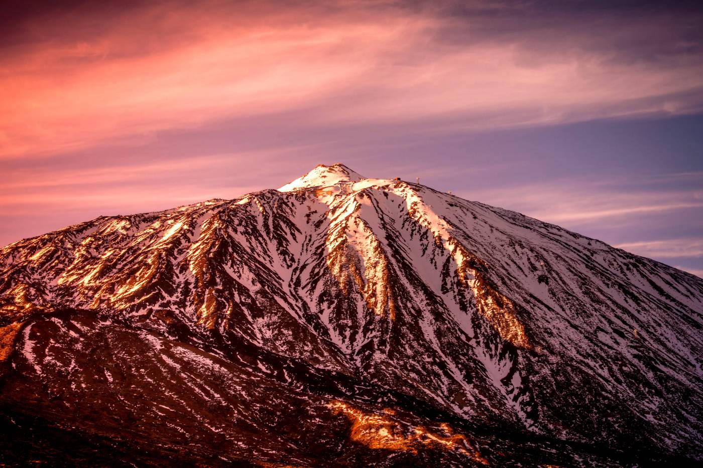 Sunlit Mountain  picture