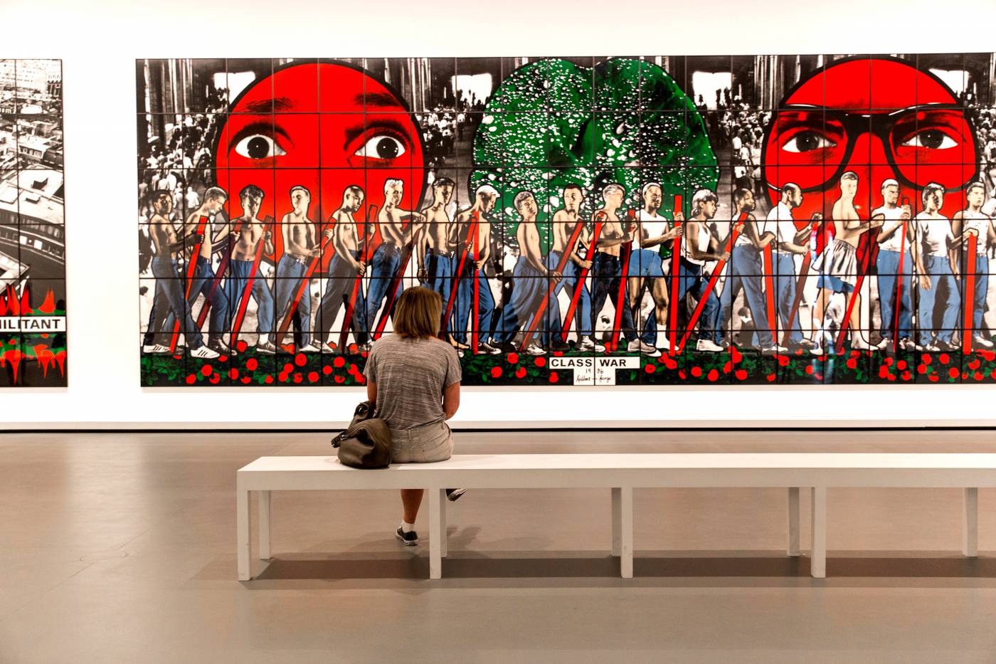 Woman in Art Gallery: Captivating Moments of Creativity picture