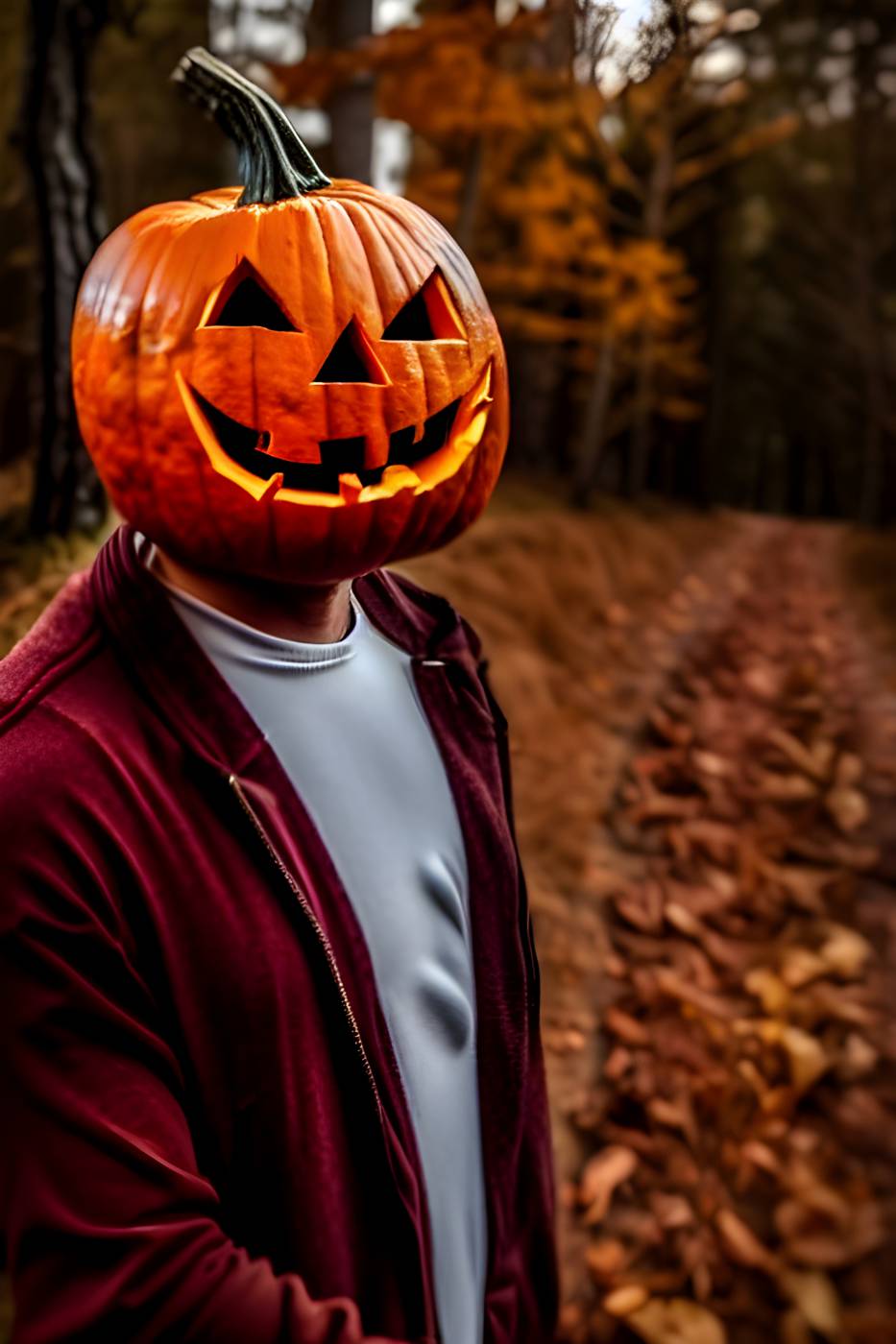 october men autumn spooky outdoors pumpkin halloween picture