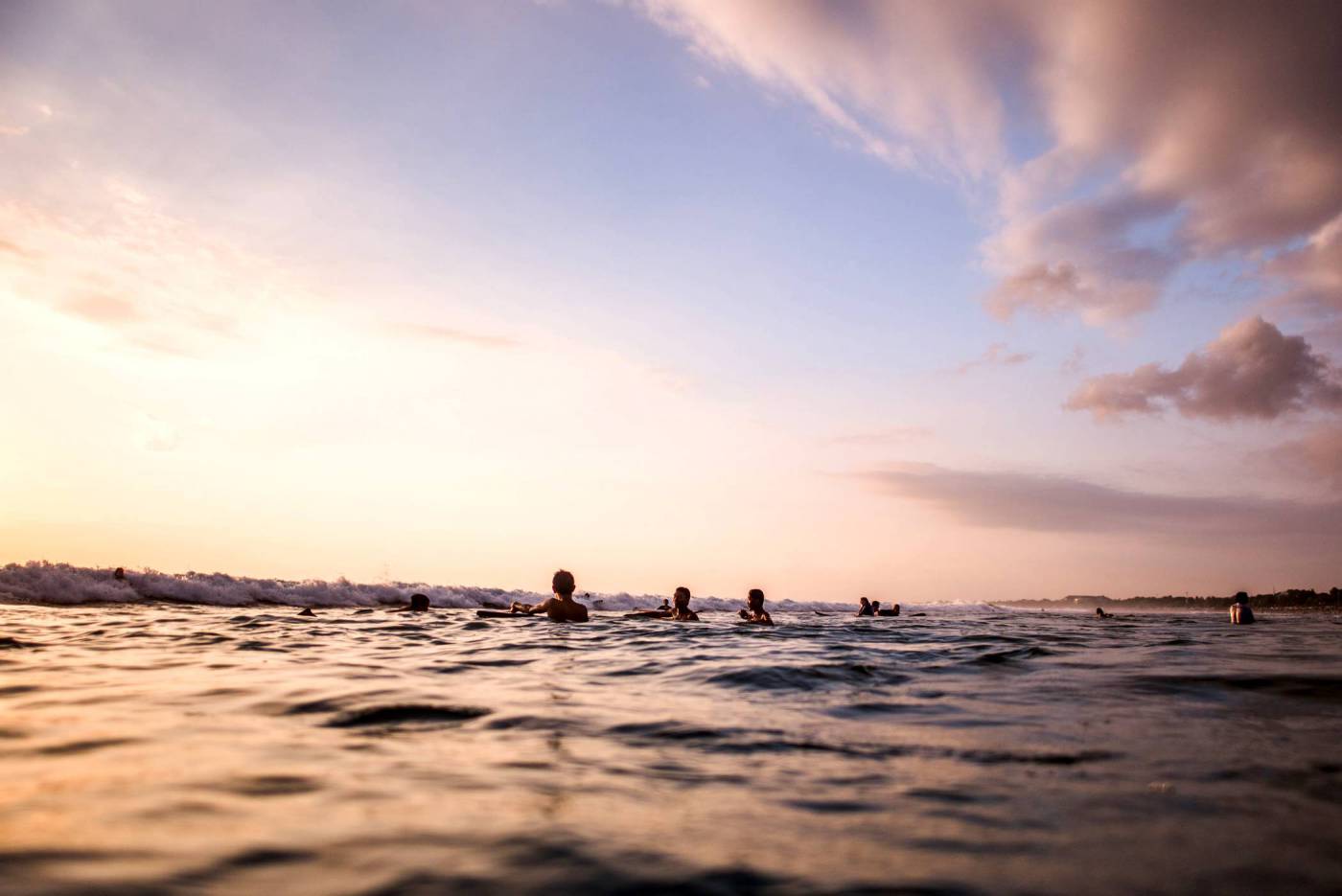 Surfers Waiting for Waves  picture