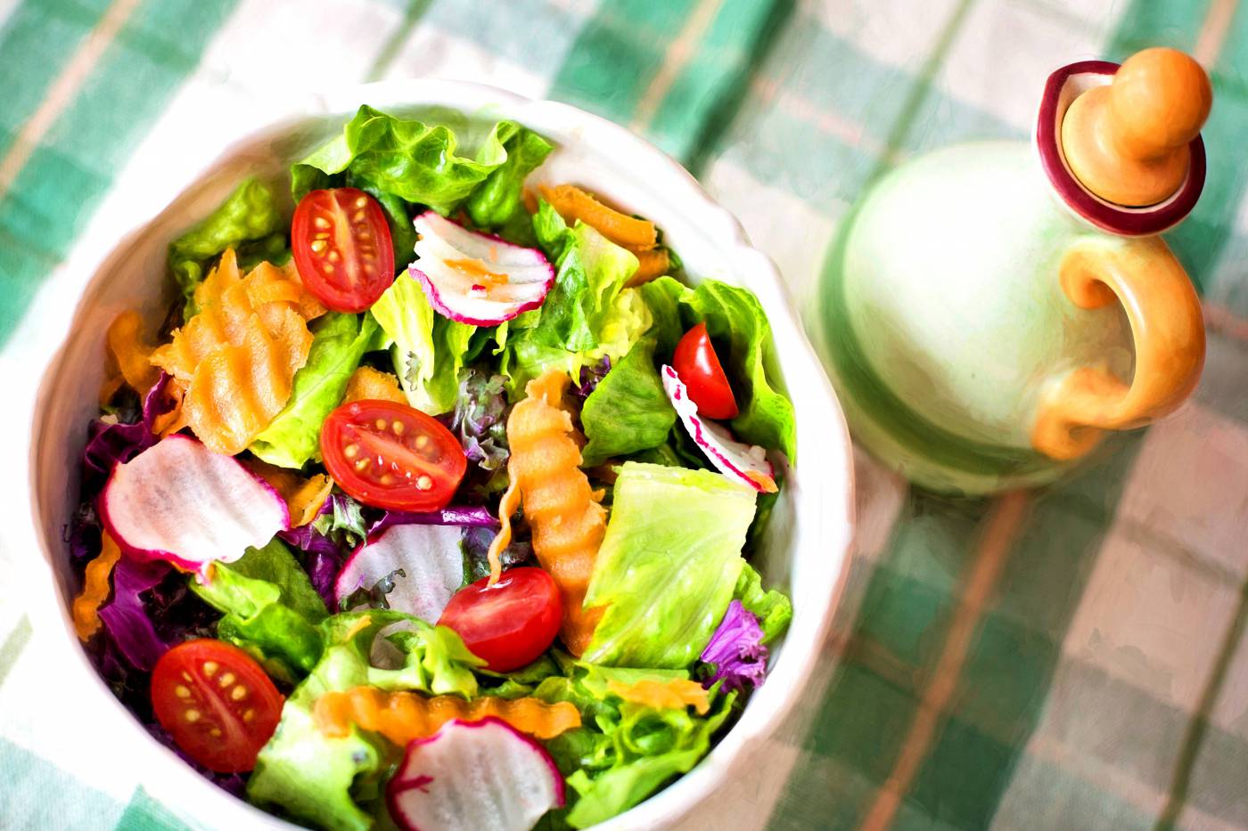 Healthy Salad Bowl - Fresh Ingredients for Vibrant Living picture