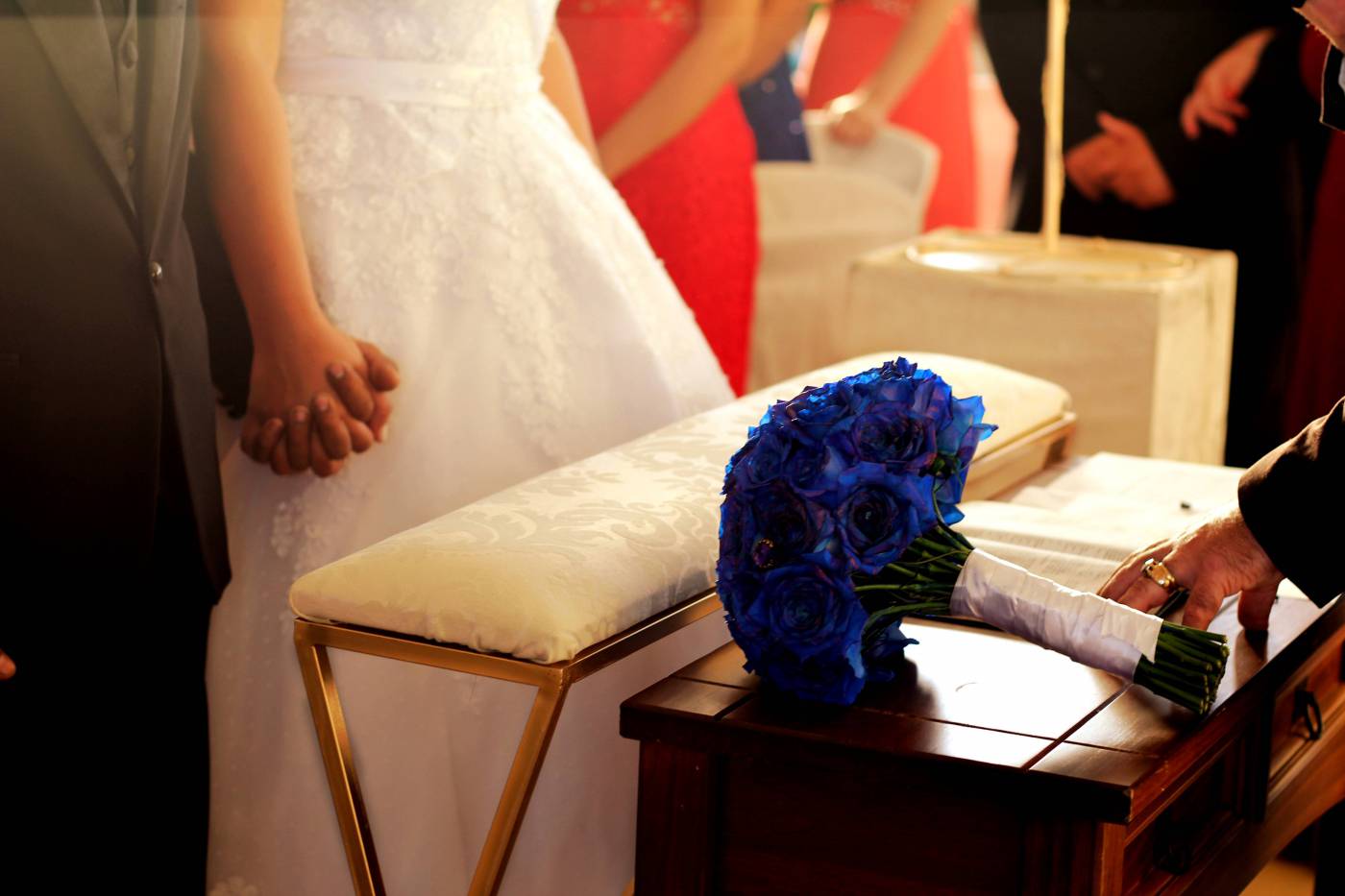 Couple at Wedding  picture