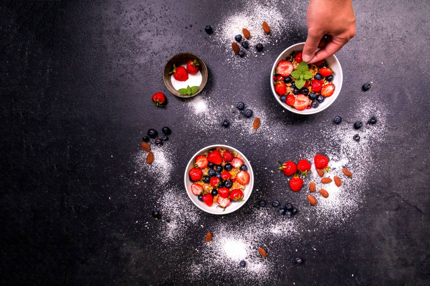 Bowls of Fruit & Berries  picture