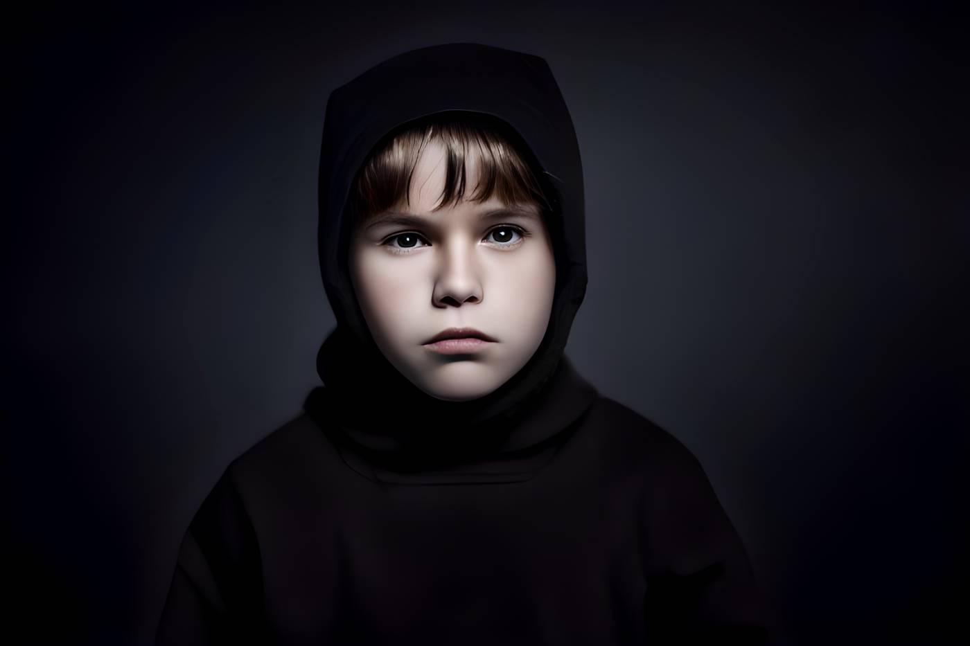 studio shot one person child looking at camera portrait boys caucasian ethnicity picture