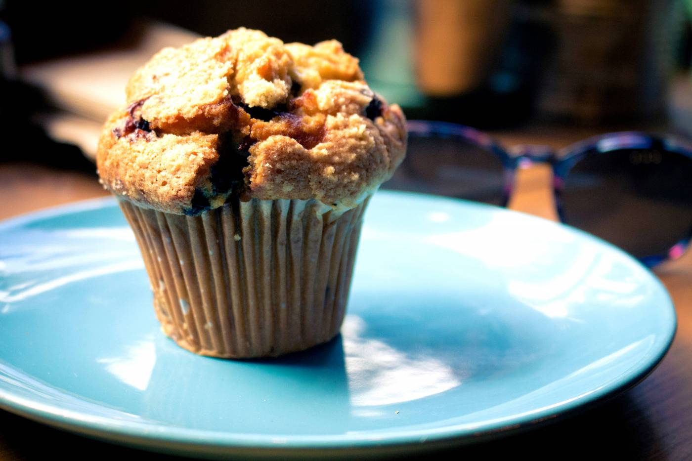 Cupcake on Plate  picture