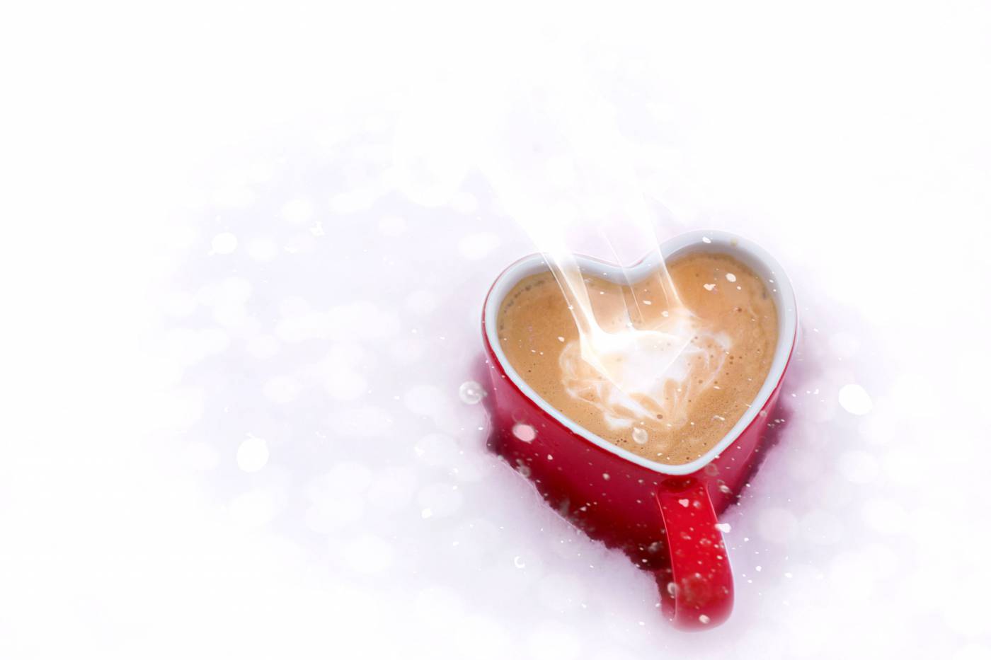 Love Coffee in ?Snow?  picture