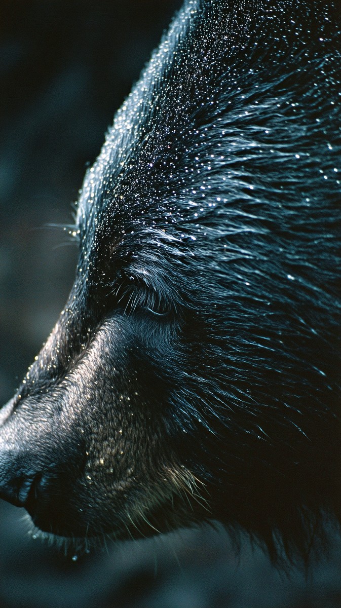 great smoky mountains black bear fur glistening 7a078484 ab25 4b09