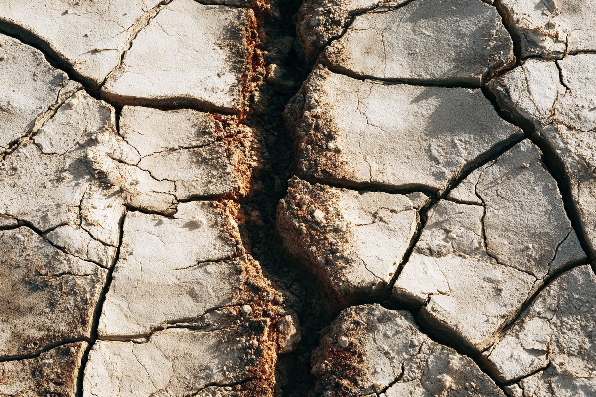 joshua tree cracked dry earth texture with ant tra 0def78af