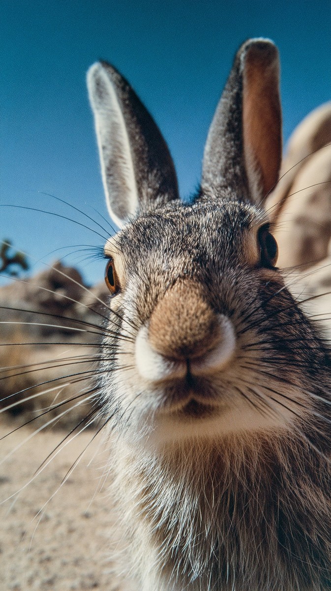 joshua tree desert jackrabbit nose and whiskers 42033ae0 e92d 4489