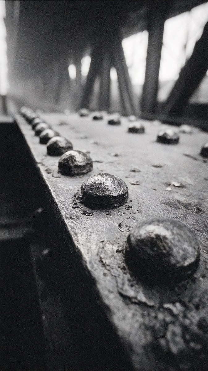 pittsburgh riveted steel beam with rust macro clos cb0c0edc 9631