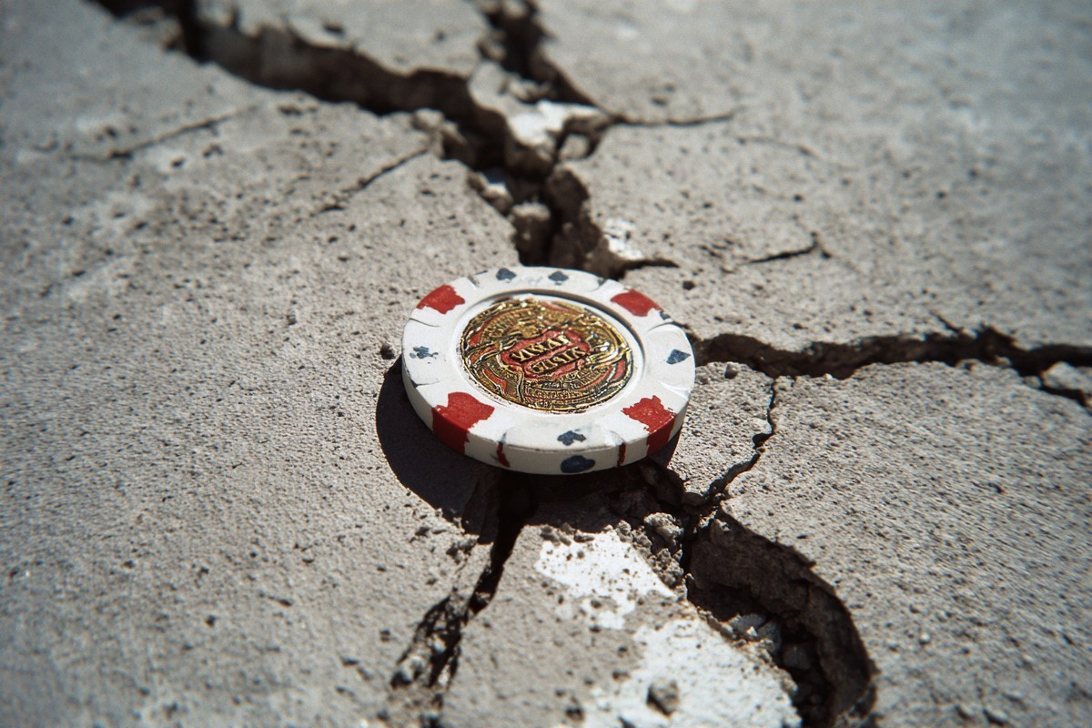 reno casino chip lying cracked sidewalk macro 7c4f5d11 a1a9 4621