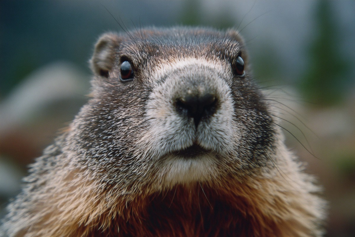 rocky mountain yellow bellied marmot whiskers with 848f6319 1749 4391