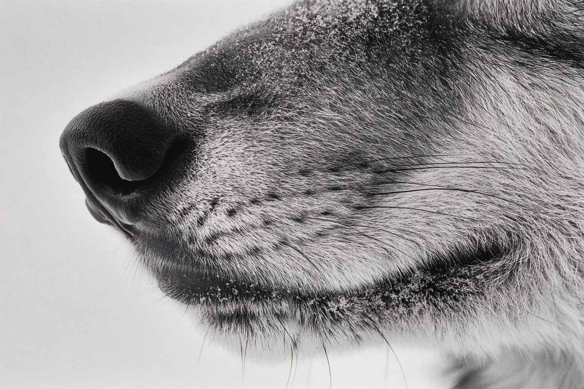 yellowstone wolf muzzle detail with frosty breath 11ca1e0e e201 48df