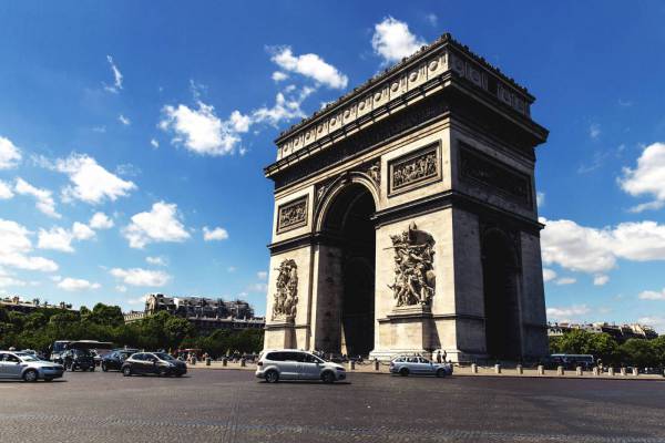 Arc De Triomphe Royalty-