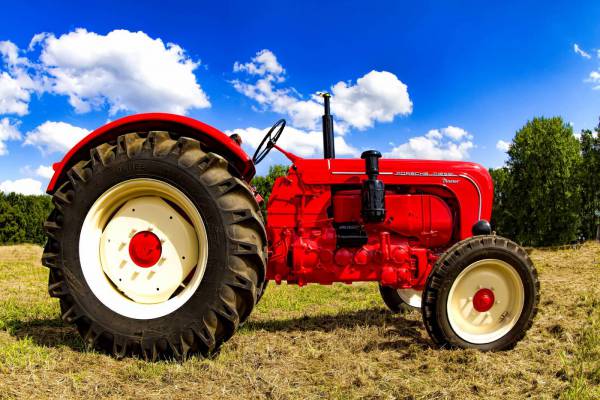 Red Tractor Royalty-