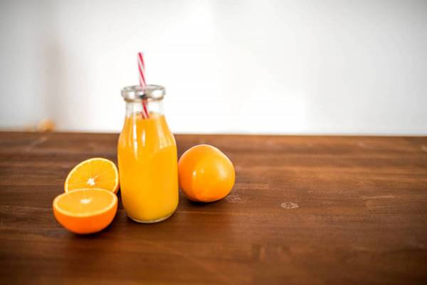 Orange Slices & Juice 