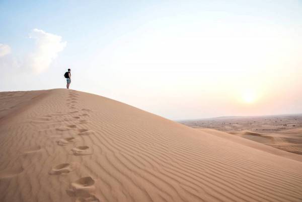 Walking In The Desert 