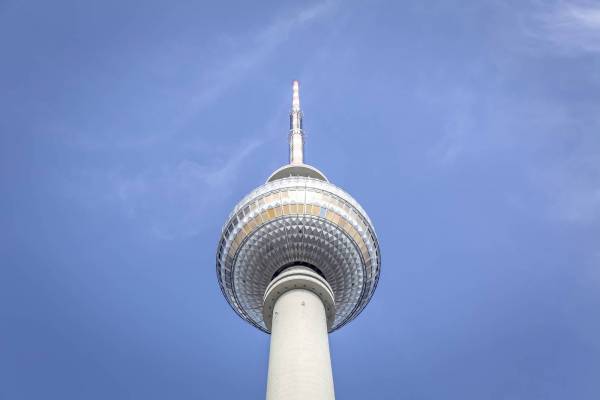 berlin capital city tv tower/