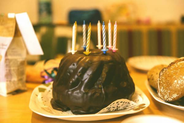 birthday choco cake/