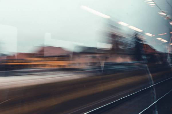 blur speed train railway/