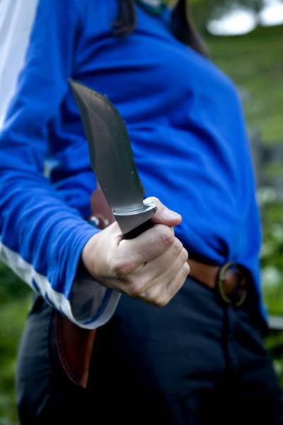 camping adventure knife/