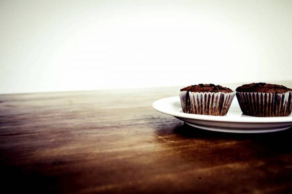 chocolate brownie muffin/
