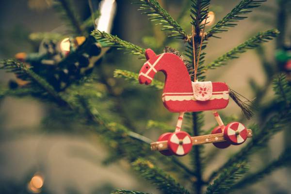 christmas decoration horse/