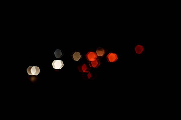 highway car night lights/