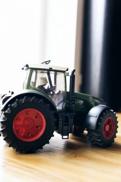 miniature toy tractor/