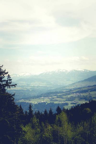mountain view panorama alps/