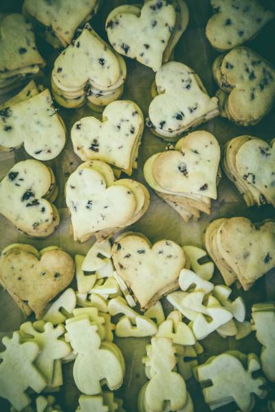 valentine cookies heart/