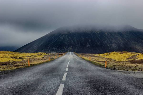 Mountain ?Road? in Iceland 