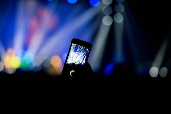 Using Phone at ?Music? Concert Royalty- and ...
