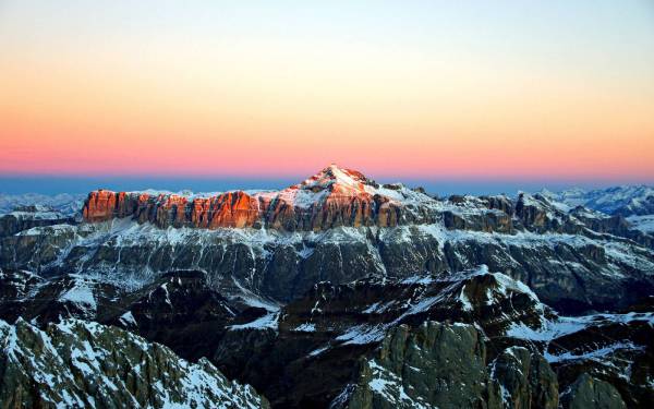 Alps at Sunrise 