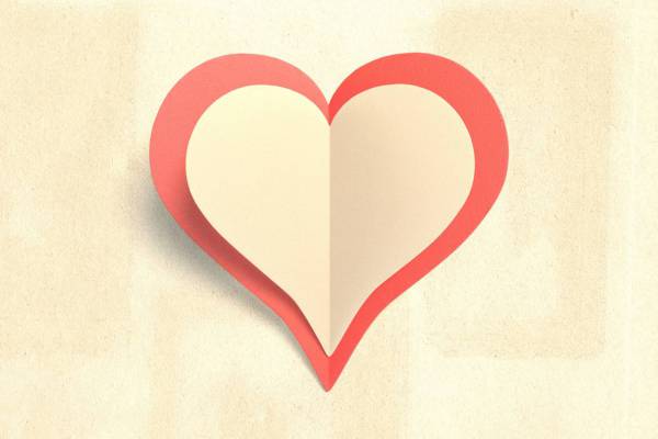 Paper ?Love? Heart 