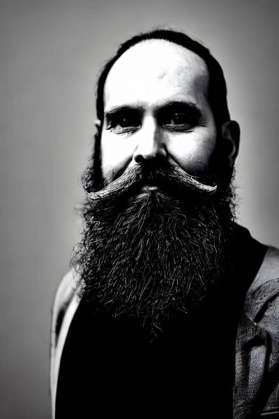 beard portrait adult men one person males hipster