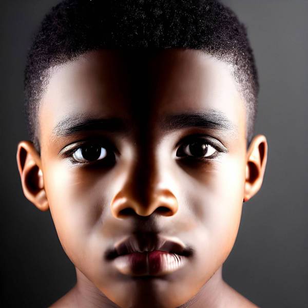 sd boys one person african ethnicity portrait child looking at camera